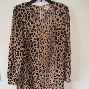 Leopard Print Dress